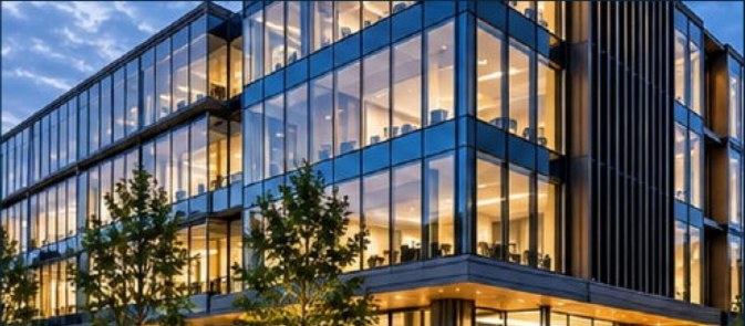 Multi-storey commercial office building